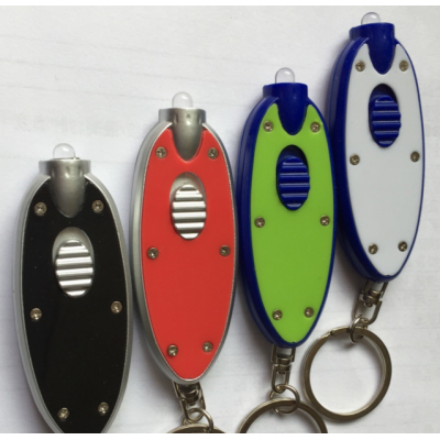 many colours promotion gift led keychain light rectangle design