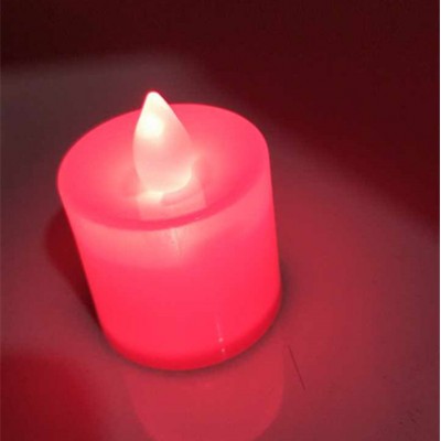 plastic led keychain light for promotion novel candle  design